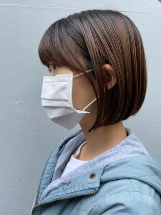 ショート les baladins du miroir所属・🍃YURI 🍃のヘアスタイル