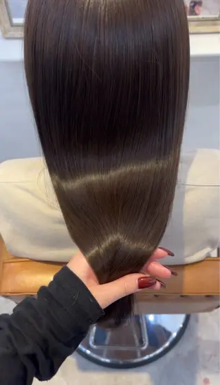 ロング カラー Megu/ベージュ/ 透明感カラーのヘアスタイル