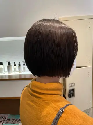 ショート 大人艶カラー/ ショートカット　辻岡のヘアスタイル