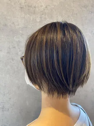 ショート カラー 37  beauty salon所属・熊谷直樹 カット／無料のヘアスタイル