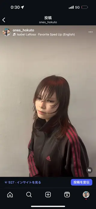 メンズハイトーン 北斗💍レイヤーのヘアスタイル