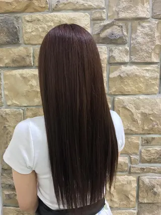 ロング カラー AMI ウルフパーマ/メンズのヘアスタイル