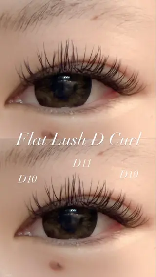 マツエク・マツパ Tripod所属・Tripod しおんのマツエク・マツパデザイン