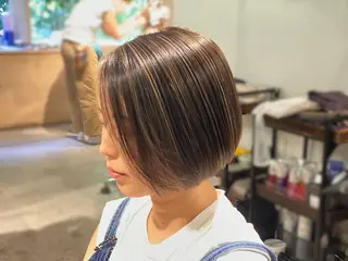 ショート カラー 近野 浩隆のヘアスタイル