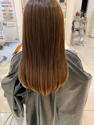 ロング カラー Ash志木/TOP 宮崎 瑠菜のヘアスタイル