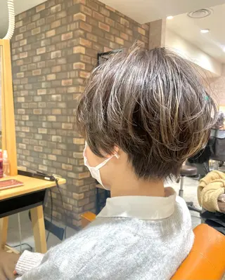 ショート TERRACE LUXBE阿倍野アポロ店所属・ショートカット支持率 NO.1✨清家央隆のヘアスタイル