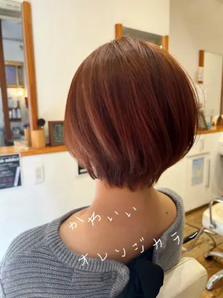 ショート アザマ　ヤスカツ _rosso 川口のヘアスタイル