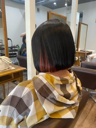 ミディアム 美容室Limb所属・髪質改善/縮毛/小林 水葵のヘアスタイル