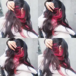 セミロング カラー ヘアアレンジ ブリーチ/ヘアケア 🪞TAKUMA🪞のヘアスタイル