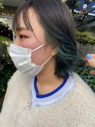 ショート カラー お任せヘア☘️☘️ 及川渚のヘアスタイル