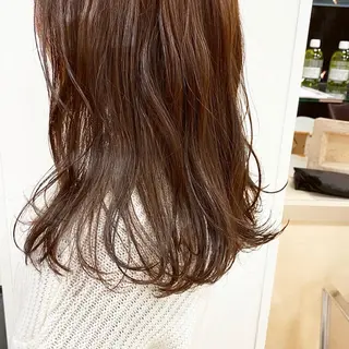 ロング カラー 滝本 里実のヘアスタイル
