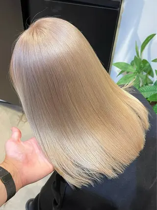 ロング カラー ハイトーンカラー レイヤー/ juriのヘアスタイル