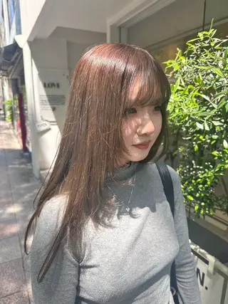 ロング カラー 井村 晃琉のヘアスタイル