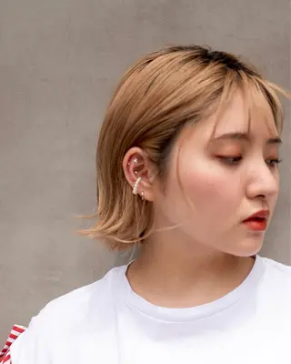 ショート カラー OLDE YUTAROのヘアスタイル