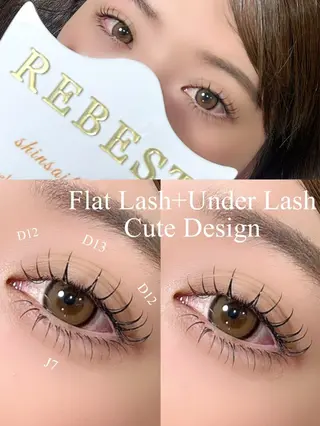 マツエク・マツパ REBEST eyelashのマツエク・マツパデザイン