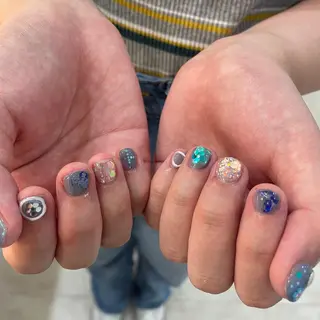 ネイル ゆびノさき茨木店 ニュアンス/アートのネイルデザイン