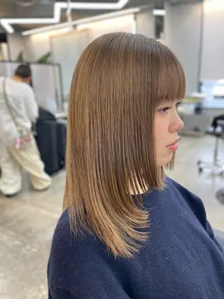 セミロング メンズ指名多数 ✂︎松本明日翔のヘアスタイル