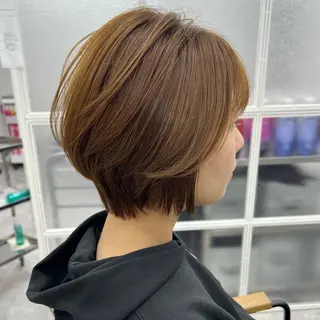 ショート 岸下 理緒のヘアスタイル