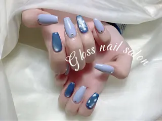 ネイル Gloss nail 💅yuna✨のネイルデザイン