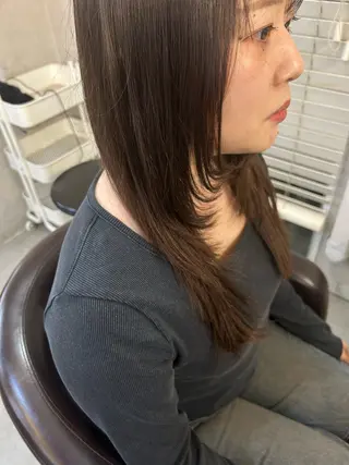 ロング 🐺ウルフ/レイヤー 🐺井上蓮太🍏のヘアスタイル