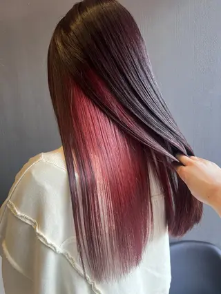 カラー ayumi / 郡山/暖色カラーのヘアスタイル