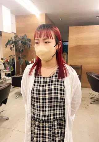 ミディアム カラー 関 京磨のヘアスタイル