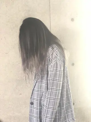 セミロング カラー ヘアアレンジ アンドウ ユウ/ レイヤーカット/韓国のヘアスタイル