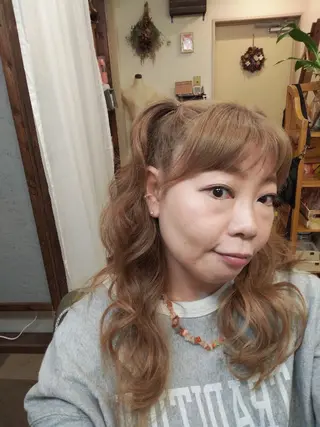 ヘアアレンジ HempBeauty 浅野アサミのヘアスタイル