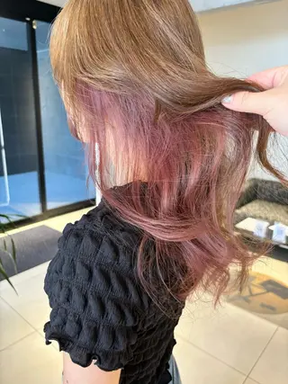 ロング カラー RABU /髪質改善 伏見/ヘアケアサロンのヘアスタイル