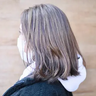 ミディアム うる艶×韓国hair 【아스카🌸アスカ】のヘアスタイル