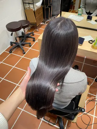 カラー 米澤 凌華のヘアスタイル