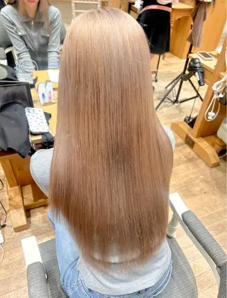 ロング カラー 解田彩奈/ stylistのヘアスタイル