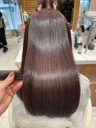 ロング 髪質改善/縮毛矯正 🧸梅川のヘアスタイル