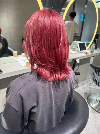 カラー ハセ/韓国ヘア / lond uluのヘアスタイル