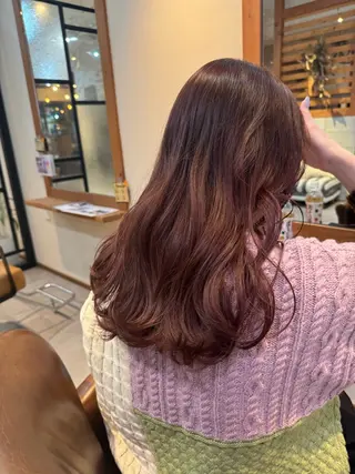 カラー Revie  hair所属・Hiyori/透明感 /ボブ/矢場町のヘアスタイル