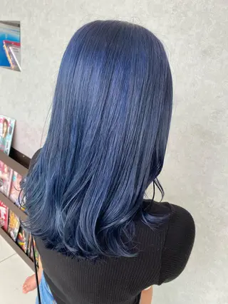 セミロング カラー 浦口友華 ♡  暖色系カラーのヘアスタイル