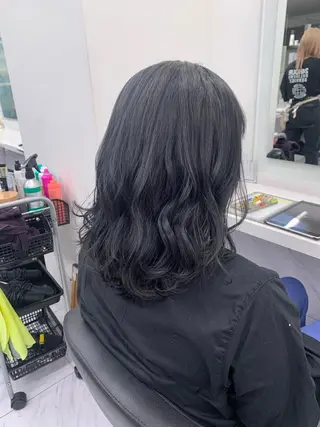 セミロング 【美容室が苦手な方 専問美容室】MIHOのヘアスタイル