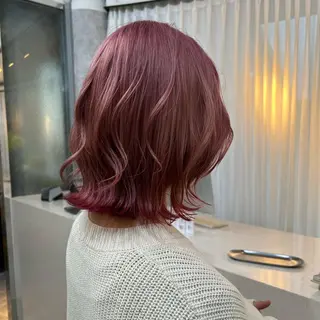 ショート カラー ヘアアレンジ TIDEHAIR SHIHOのヘアスタイル