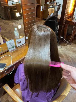 セミロング stylist YUTOのヘアスタイル