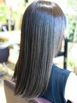 ロング カラー INCE HAIR 竹牟礼翔のヘアスタイル