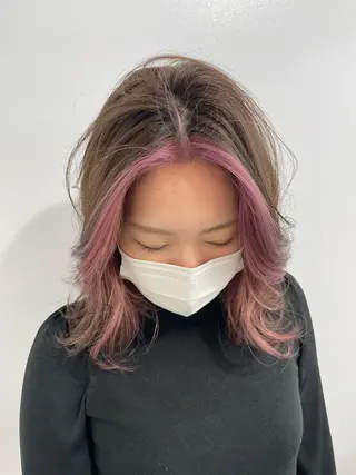 ミディアム カラー 🎨絶対に褒められる "店長"鈴木貴彦🎨のヘアスタイル