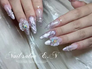 ネイル E.N🦋 長さ出し/持ち込みのネイルデザイン