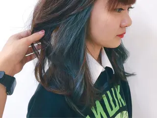 ミディアム カラー 高橋胡桃🪽 ディレクターのヘアスタイル