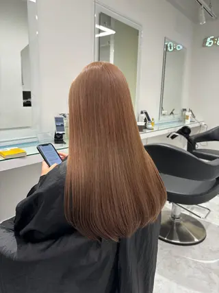 ロング カラー 💖ミルクティー💖 あかり💖のヘアスタイル