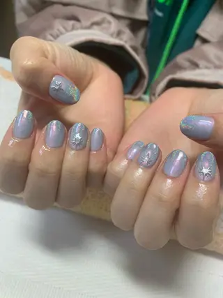 ネイル rukianail 新里のネイルデザイン