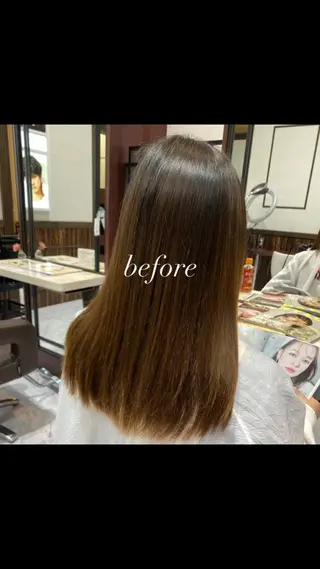 ロング パーマ 山崎 航のヘアスタイル