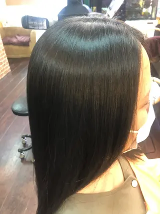 ロング パーマ 桧山 真のヘアスタイル