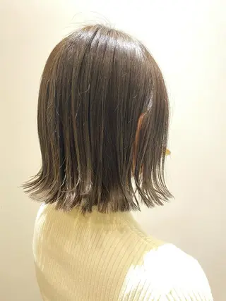 ミディアム カラー 門崎未依/レイヤー/ メンズカット🪿🌼のヘアスタイル