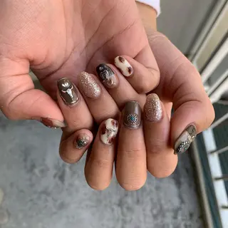 ネイル crestnail所属・小林 束紗のネイルデザイン