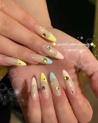 ネイル ⟡.*222⋰˚☆ MöEのネイルデザイン